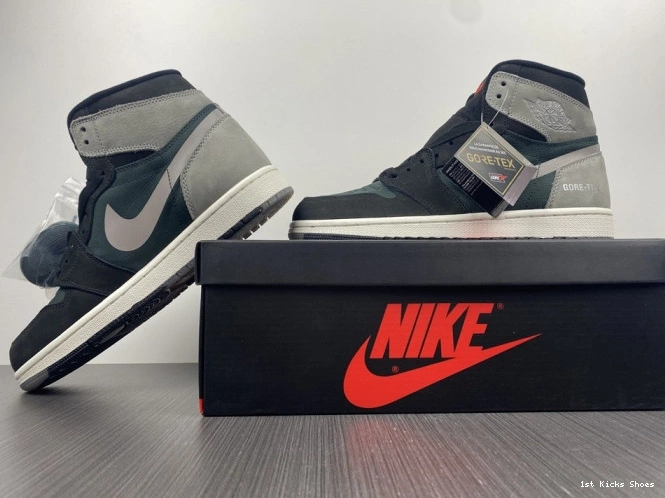 1st Kicks Particle Element High Black 1 Jordan DB2889-001 Retro Grey Gore-Tex 0702